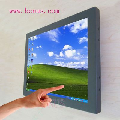 【CNUS 深圳廠家直銷15寸金屬液晶工業(yè)觸摸顯示器 LED高亮度1100 15寸觸摸屏工控機】價格_廠家 - 中國供應商
